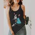 Father's Day Gift Dog Dad Boston Terrier i Love Dad Tattoo Flowy Tank, funny design