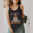 This Girl Loves Watermelon And Her Boston Terrier Dog Mother Flowy Tank, funny design