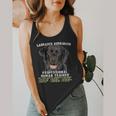 Labrador Retriever Lab Professional Human Trainer Flowy Tank, funny design