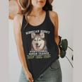 Siberian Husky Professional Human Trainer Flowy Tank, funny design