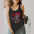 Super Power Superhero Boston Terrier Dog For Men Women Kids Flowy Tank, funny design