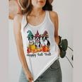 Boston Terrier Dog Lover Fall Ya'Ll Halloween Costume Men Women Flowy Tank, funny design