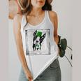 Cool Saint Patrick's Boston Terrier T Shirt For Dogs Lovers Flowy Tank, funny design