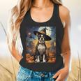 Aesthetic Halloween Boston Terrier Dog Witch Pumpkin For Men Women Kids Flowy Tank, gift for family, gift for coworker