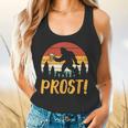 Bigfoot Sasquatch Prost Retro Bavarian Oktoberfest Men Women Flowy Tank, gift for family, gift for coworker