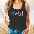 Boston Terrier 4th Of July Dog Patriotic USA Flag Man Woman Flowy Tank, gift for family, gift for coworker