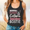 Boston Terrier Dog Bostie Halloween Costume Dog For Kids Flowy Tank, gift for family, gift for coworker
