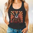 Boston Terrier Dog Japanese Art Samurai Ukiyo-e Flowy Tank, gift for family, gift for coworker