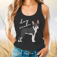 Boston Terrier Dog Mom Woman Women Flowy Tank, gift for family, gift for coworker