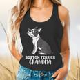 Boston Terrier Dog Owner Grandma Flowy Tank, gift for family, gift for coworker