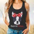 Boston Terrier Mom Bostie Women Girls Flowy Tank, gift for family, gift for coworker