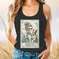 Boston Terrier Mom Skeleton Tarot Card Witch Vibes Dog Mom Flowy Tank, gift for family, gift for coworker