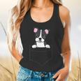 Boston Terrier In The Pocket Cute Pocket Boston Terrier Flowy Tank, gift for family, gift for coworker