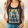 Boston Terrier Tarot Card Dog Flowy Tank, gift for family, gift for coworker