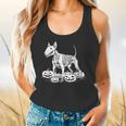Bull Terrier Skeleton Birthday Halloween Kids Flowy Tank, gift for family, gift for coworker