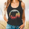 Catch Some Rays Vintage Retro Grizzly Bear Flowy Tank, gift for family, gift for coworker