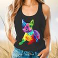 Dog Lover Boston Terrier Dog Colorful Boston Terrier Men Women Kids Flowy Tank, gift for family, gift for coworker