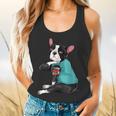 Father's Day Gift Dog Dad Boston Terrier i Love Dad Tattoo Flowy Tank, gift for family, gift for coworker