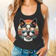 Retro Sunset Sunglasses Boston Terrier Boston Bull Bostie Flowy Tank, gift for family, gift for coworker