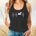 Scottish Terrier Dog Heartbeat Scottie Dog Lover T-Shirt Flowy Tank, gift for family, gift for coworker