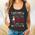 Watch Christmas Movies With My Boston Terrier Bostie Flowy Tank, gift for family, gift for coworker
