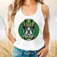 Boston Terrier Dog St Patricks Day Irish Pet Lover Men Women Kids Flowy Tank, gift for family, gift for coworker