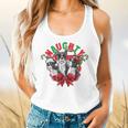 Boston Terrier Santa Claus Elf Reindeer Christmas Dog X-Mas Flowy Tank, gift for family, gift for coworker