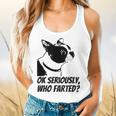 Boston Terrier Shirt Ok Seriously Who Farted Flowy Tank, gift for family, gift for coworker