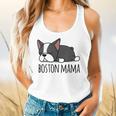 Cute Boston Terrier Boston Mama Flowy Tank, gift for family, gift for coworker