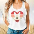 Retro Heart Boston Terrier Dog Vintage Valentine Flowy Tank, gift for family, gift for coworker