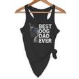 Best Dog Dad Ever Boston Terrier Dog Lover For Dad Men Women Girls Kids Flowy Tank, novelty gifts, funny gifts