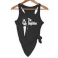 Boston Terrier Dad The DogFather Shirt Boston Terrier Flowy Tank, novelty gifts, funny gifts