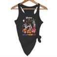Boston Terrier Dog Christmas Happy Hallothankmas Halloween For Men Women Kids Flowy Tank, novelty gifts, funny gifts