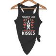 Boston Terrier Dog Flowy Tank, novelty gifts, funny gifts