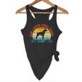 Being a Boston Terrier Grandpa Is Ruff Boston Terrier Flowy Tank, novelty gifts, funny gifts