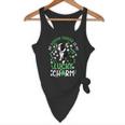 My Boston Terrier Is My Lucky Charm Paw Dog St Patrick's Day Flowy Tank, novelty gifts, funny gifts