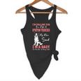 Boston Terrier Mom American Gentleman Dog Lover Mother's Day Flowy Tank, novelty gifts, funny gifts