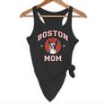 Boston Terrier Mom Dog Mother Flowy Tank, novelty gifts, funny gifts