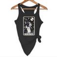 Boston Terrier Tarot Card Star With The Moon Men Women Kids Flowy Tank, novelty gifts, funny gifts