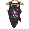 Boston Terrier Valentines Day Shirt Heart Dog Lover Flowy Tank, novelty gifts, funny gifts