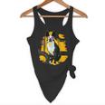 Boston Terrier s Mid-Century Modern Art s Street Grunge Flowy Tank, novelty gifts, funny gifts