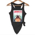 Boston Terriers Jowls Dog Mom Dog Dad Flowy Tank, novelty gifts, funny gifts