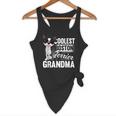 Coolest Boston Terrier Grandma Dog Flowy Tank, novelty gifts, funny gifts