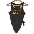 I Don't Give a Schnitzel T-Shirt Flowy Tank, novelty gifts, funny gifts