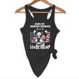 Even My Boston Terrier Loves Trump Trump Supporter Dog Lover Flowy Tank, novelty gifts, funny gifts