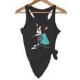 Father's Day Gift Dog Dad Boston Terrier i Love Dad Tattoo Flowy Tank, novelty gifts, funny gifts