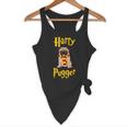 Lovely Harry Pugger Pug Flowy Tank, novelty gifts, funny gifts