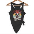 Retro Life Is Better With Boston Terrier Mom Dog Lover Flowy Tank, novelty gifts, funny gifts