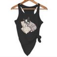 Sleepy Boston Terrier Pajama Men Women Kids Flowy Tank, novelty gifts, funny gifts