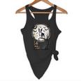 Spooky Halloween Moon Boston Terrier Boston Bull Bostie Flowy Tank, novelty gifts, funny gifts
